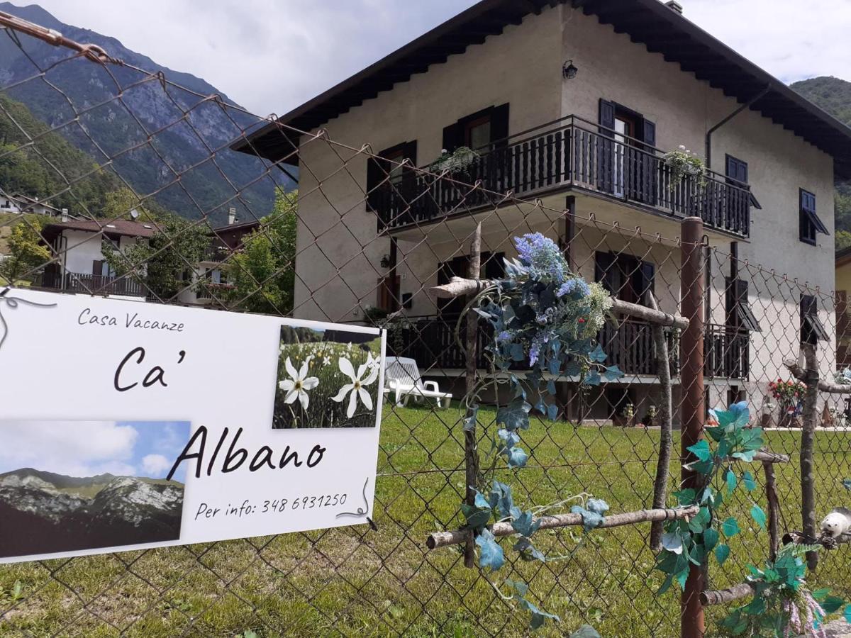 Apartamento Ca' Albano Mezzolago Exterior foto